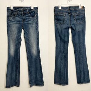 ❤️ American eagle kick boot low rise jeans